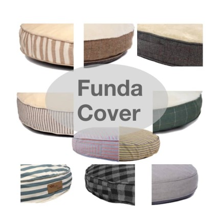 Round dog bed covers