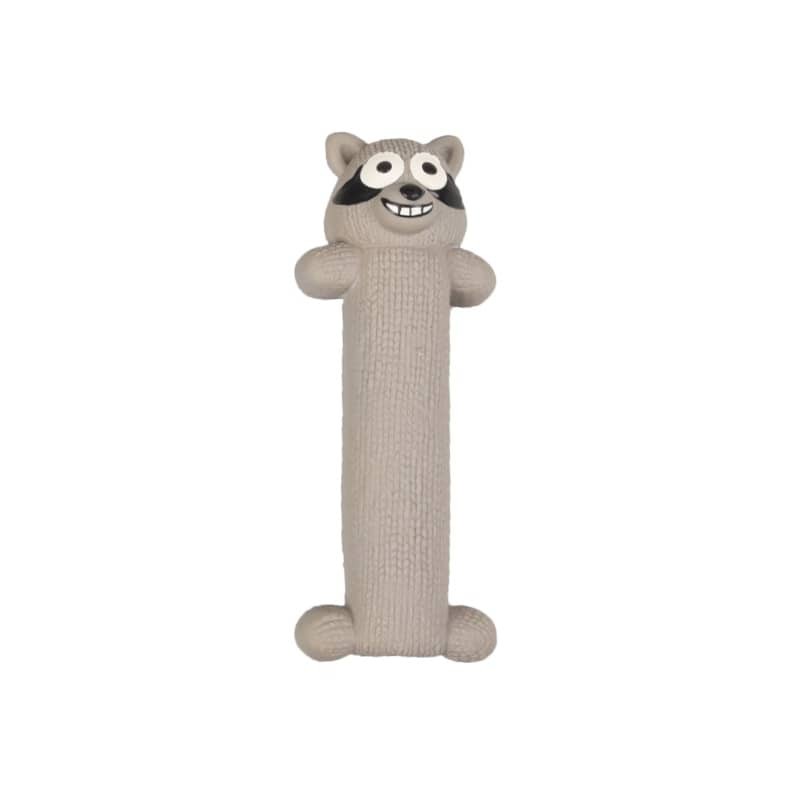 Racoon latex dog toy