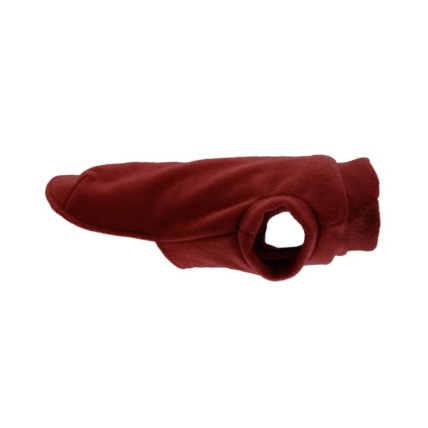 Hundefleecemantel Alaska Dark Red