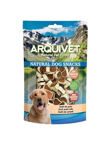 Sushi de pollo y bacalao para perros