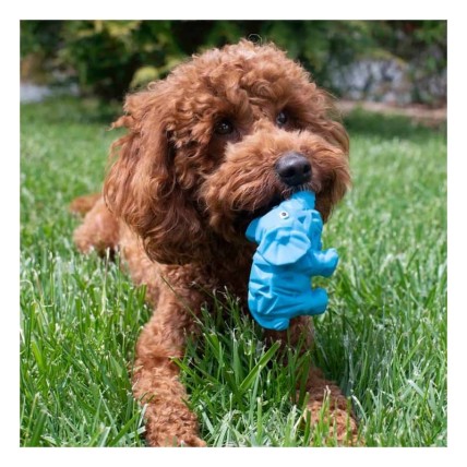 Juguete elefante origami para perros