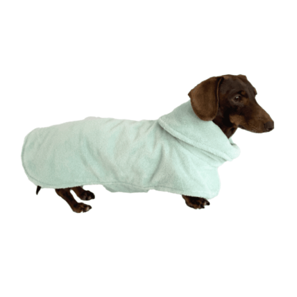 Albornoz Spa Mint para teckel