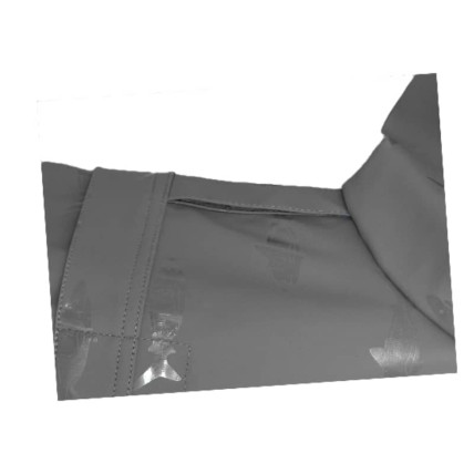 Chubasquero para perro con arnés