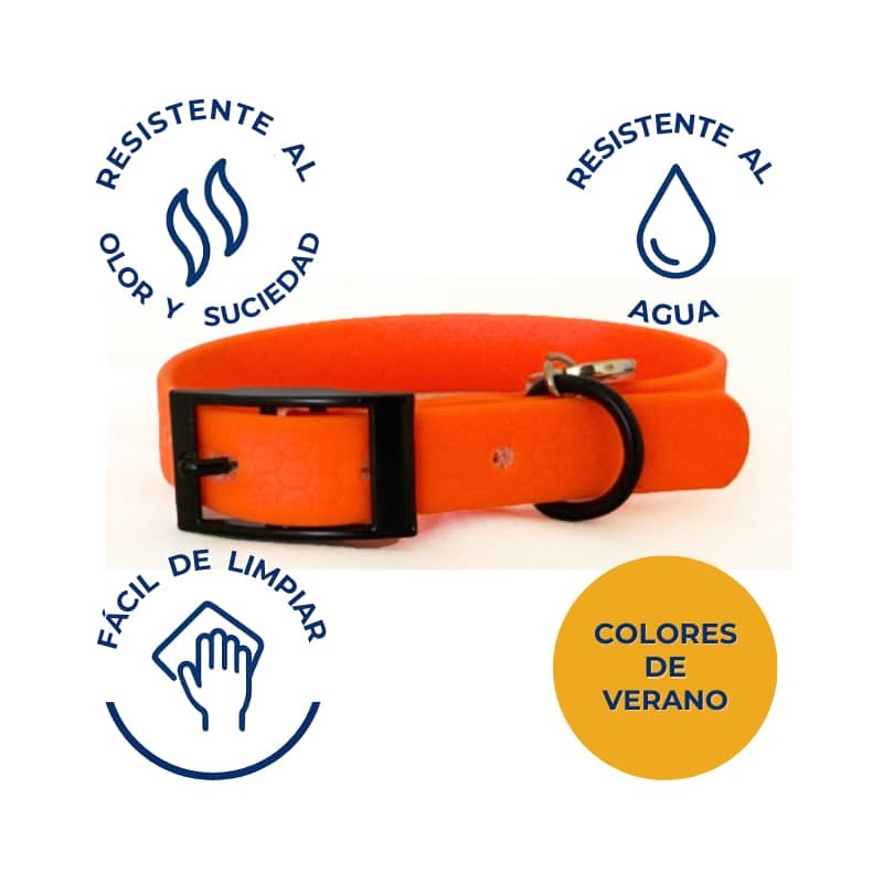 Collar perros impermeable Glow