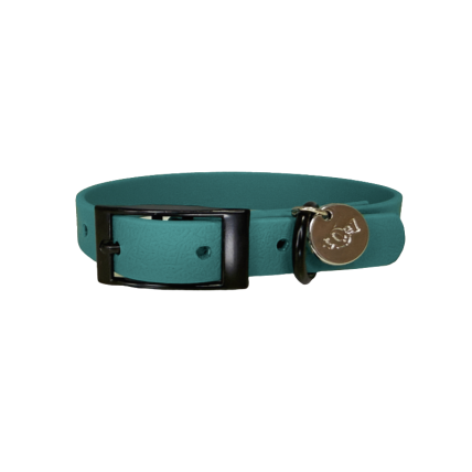collar para perros verde impermeable