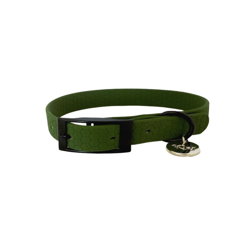 Collar para perros impermeable Olive