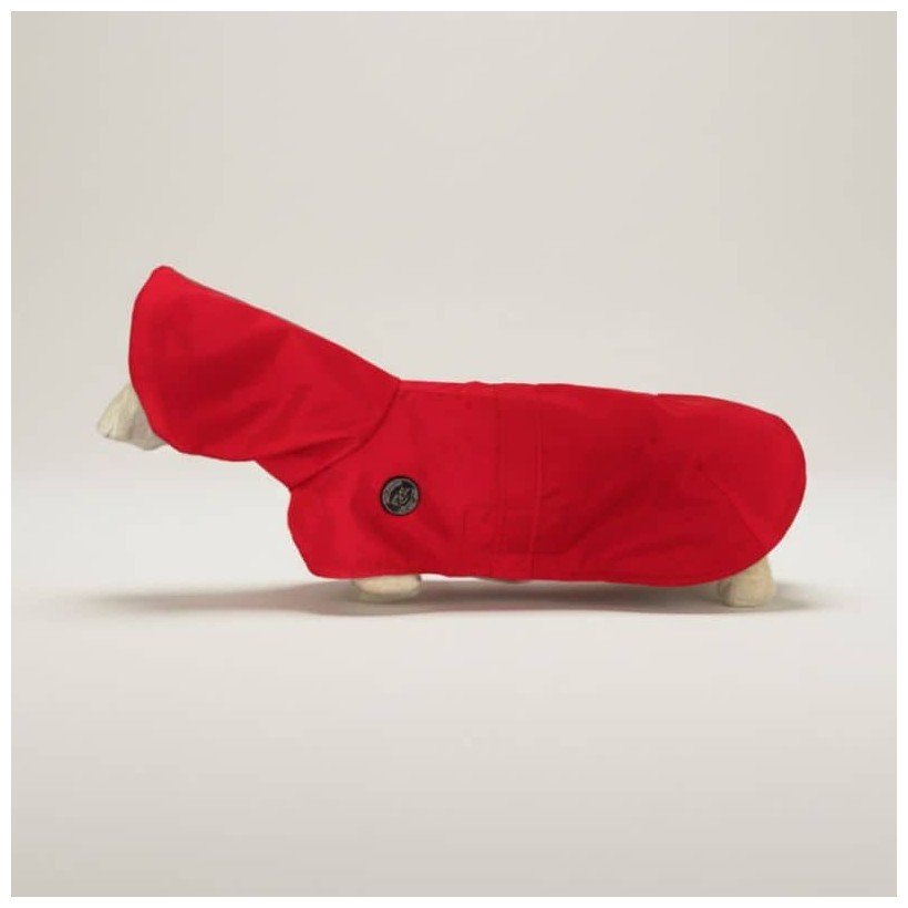 Chubasquero Tintin Air Red con capucha