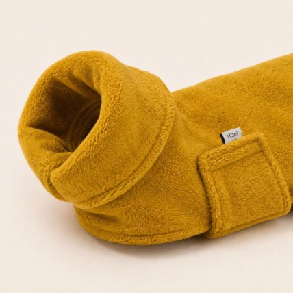 Albornoz beige perro