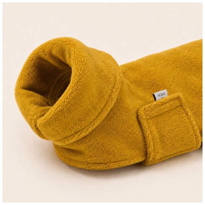 Albornoz beige perro