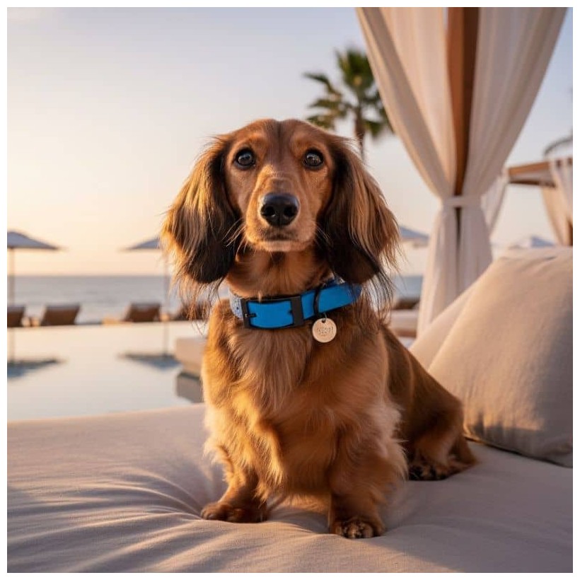 Collar para perros azul