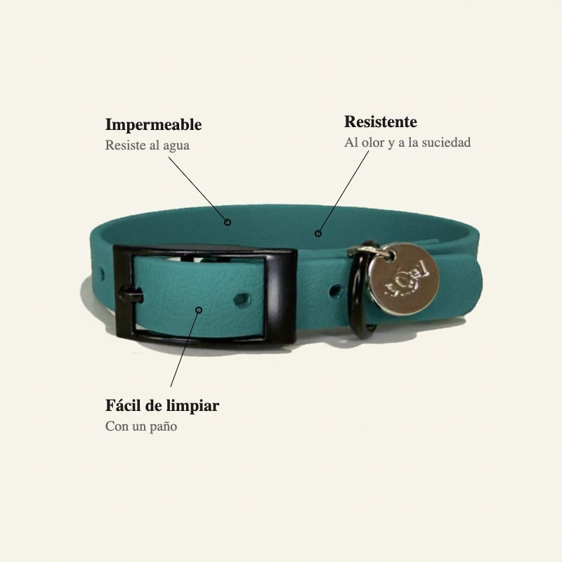 Collar para perro para agua