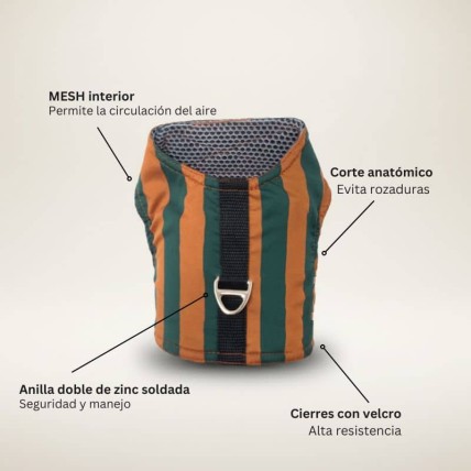 Arnes de verano Portofino para perros pequeños
