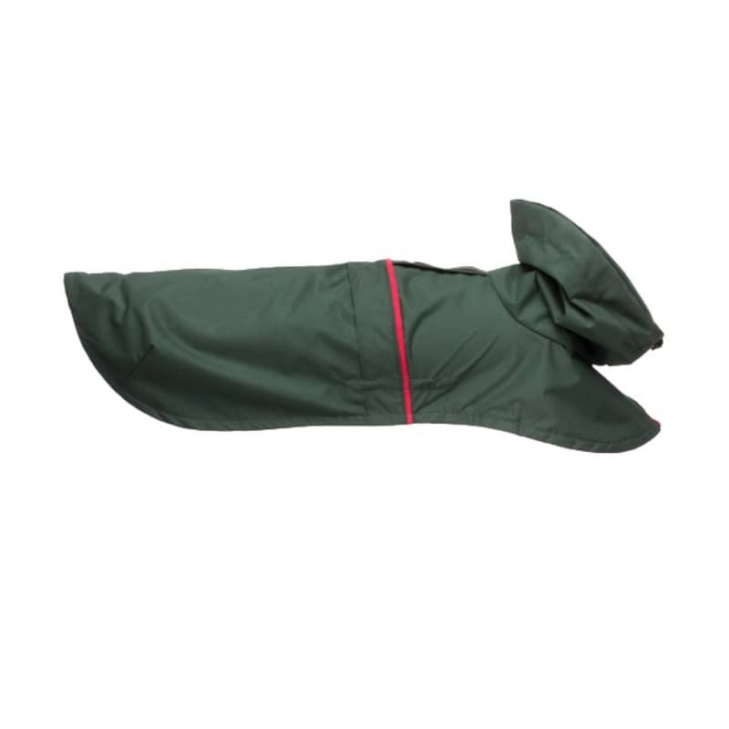 Tintin Olive dog raincoat